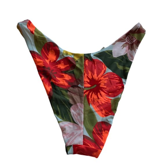 aerie size XL floral print bikini bottom X-Large - Picture 2 of 4
